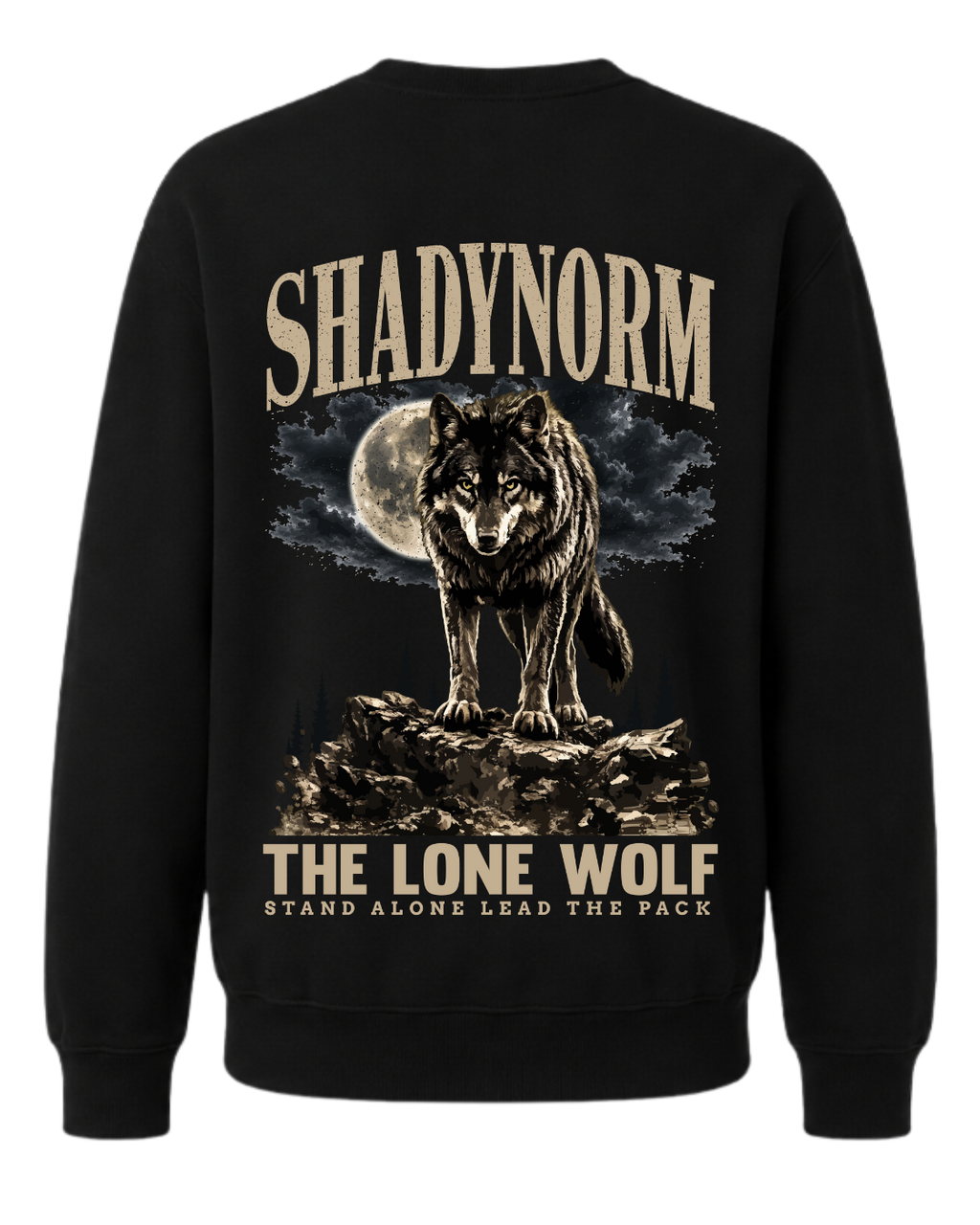 THE LONE WOLF PULLOVER – STAND ALONE. LEAD THE PACK.