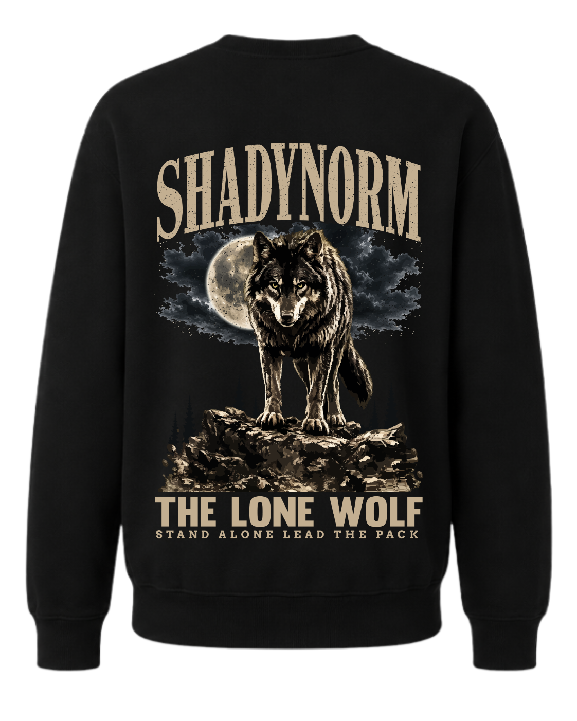 THE LONE WOLF PULLOVER – STAND ALONE. LEAD THE PACK.