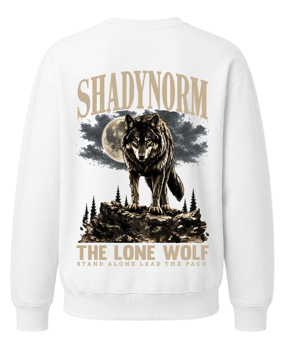 THE LONE WOLF PULLOVER – STAND ALONE. LEAD THE PACK.
