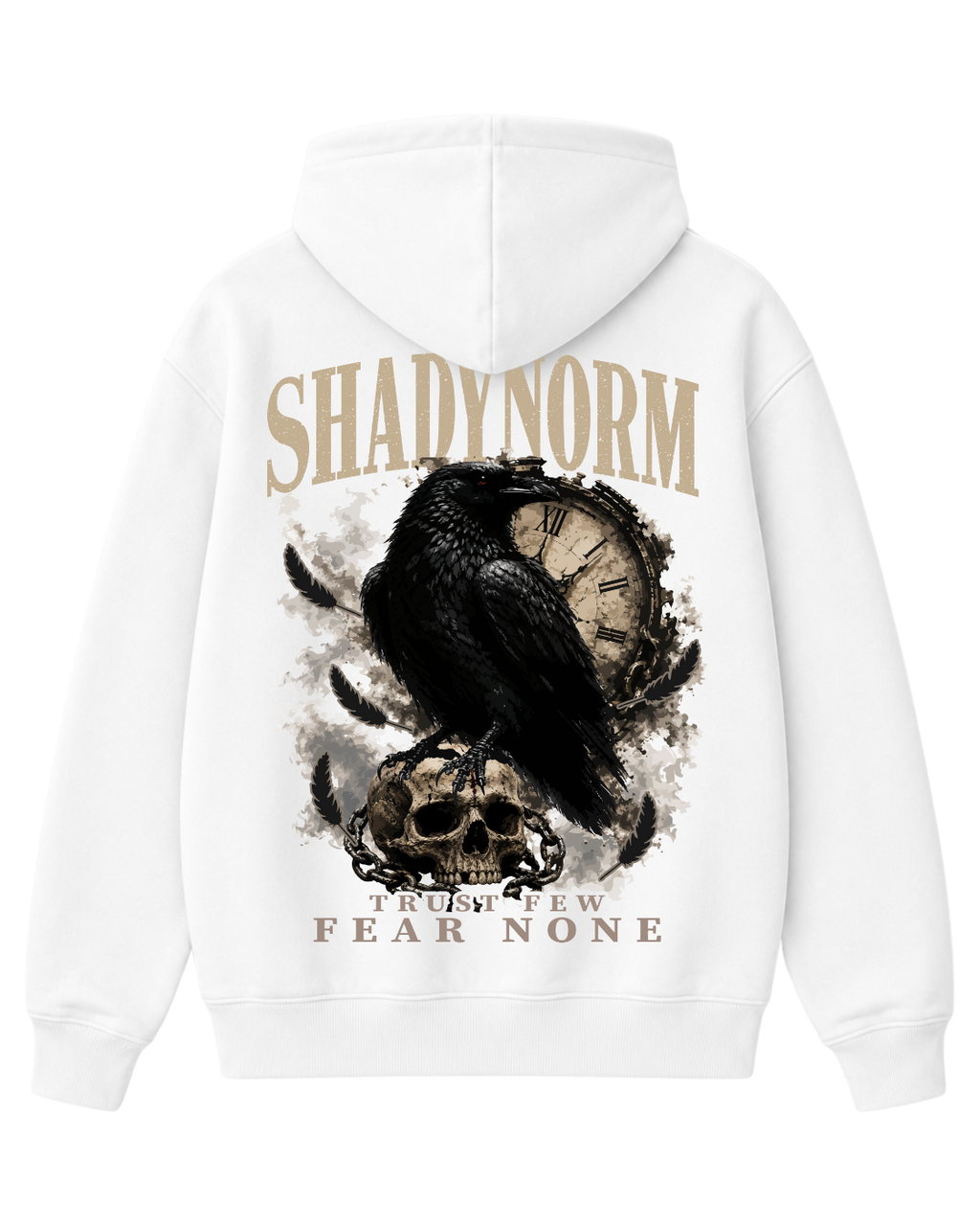 THE RAVEN HOODIE – TRUST FEW. FEAR NONE.