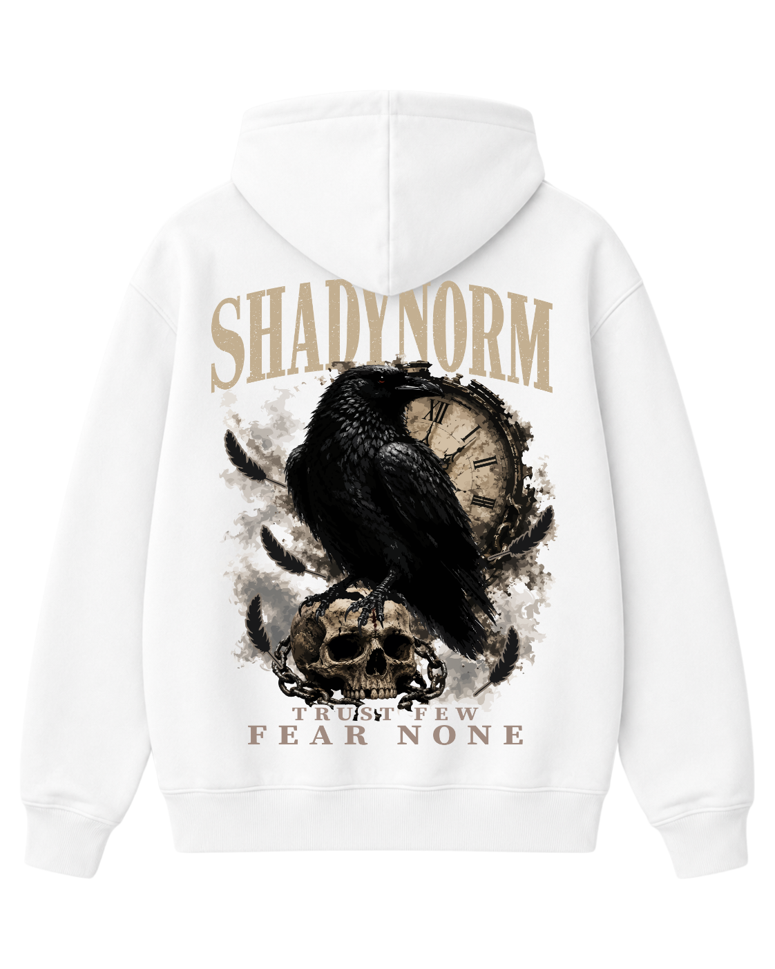 THE RAVEN HOODIE – TRUST FEW. FEAR NONE.