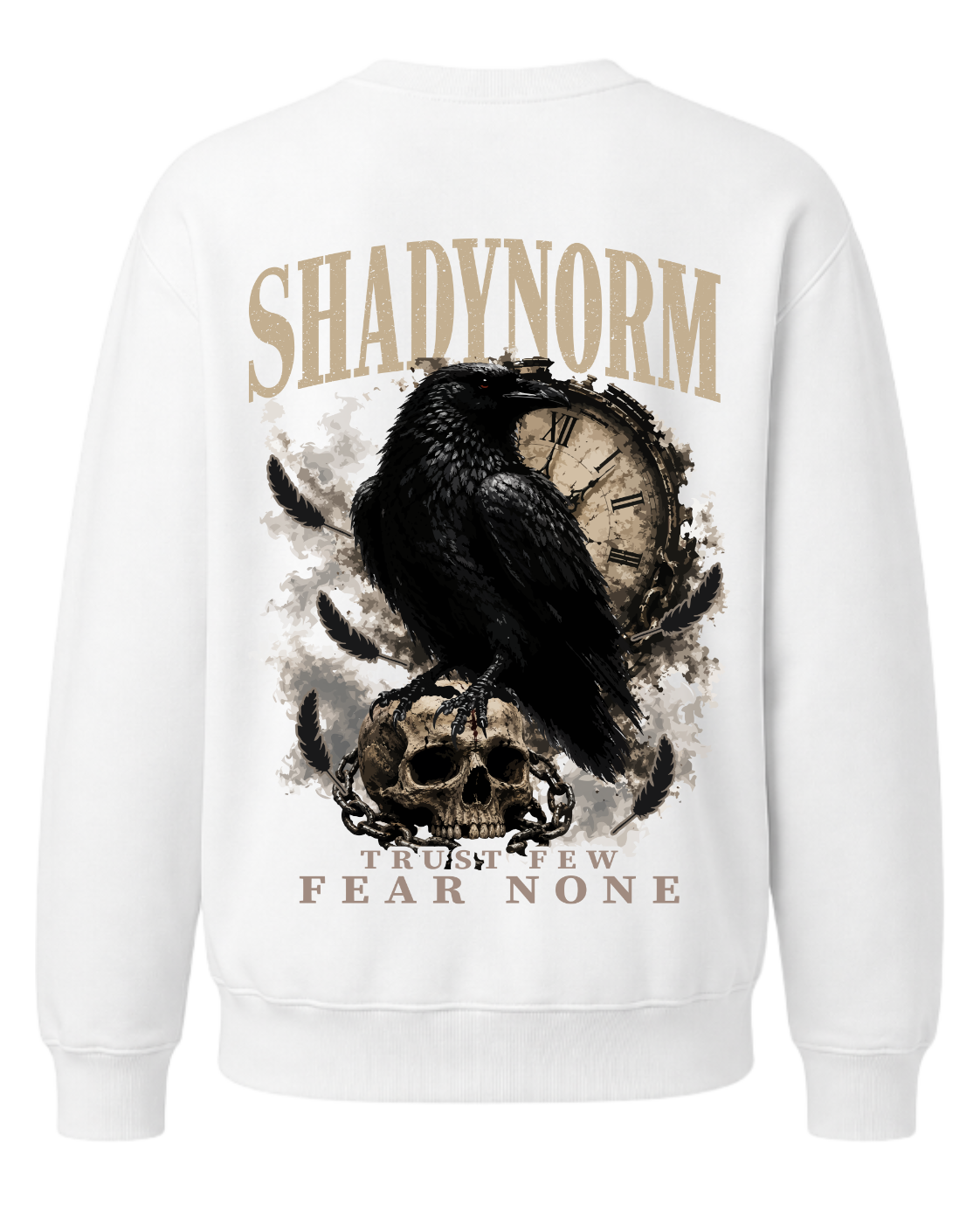 THE RAVEN PULLOVER – TRUST FEW. FEAR NONE.