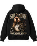 TIME NEVER WAITS HOODIE – EVERY SECOND COUNTS.