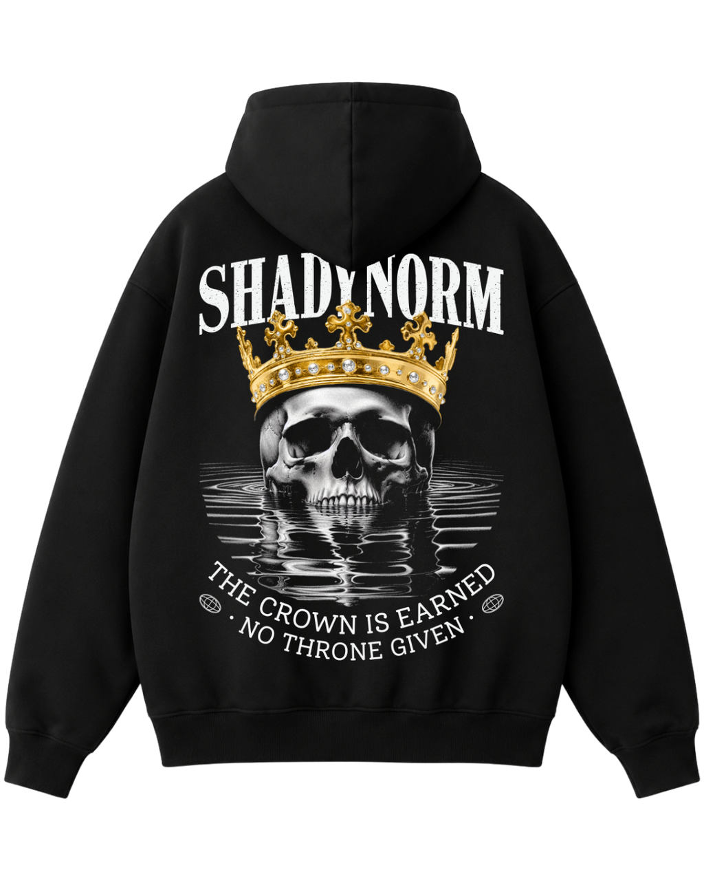 CROWN OF STRENGTH HOODIE – THE CROWN IS EARNED.