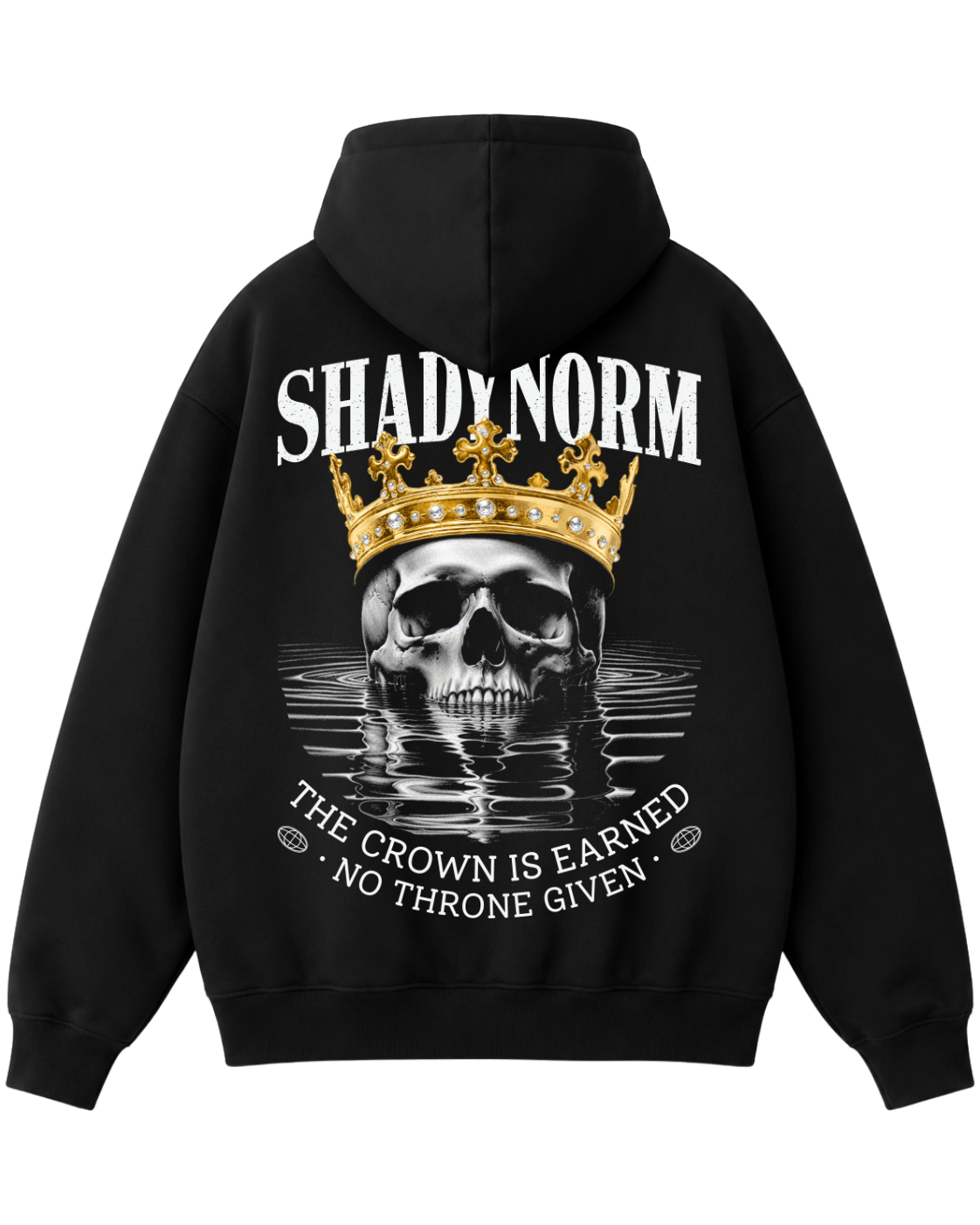 CROWN OF STRENGTH HOODIE – THE CROWN IS EARNED.